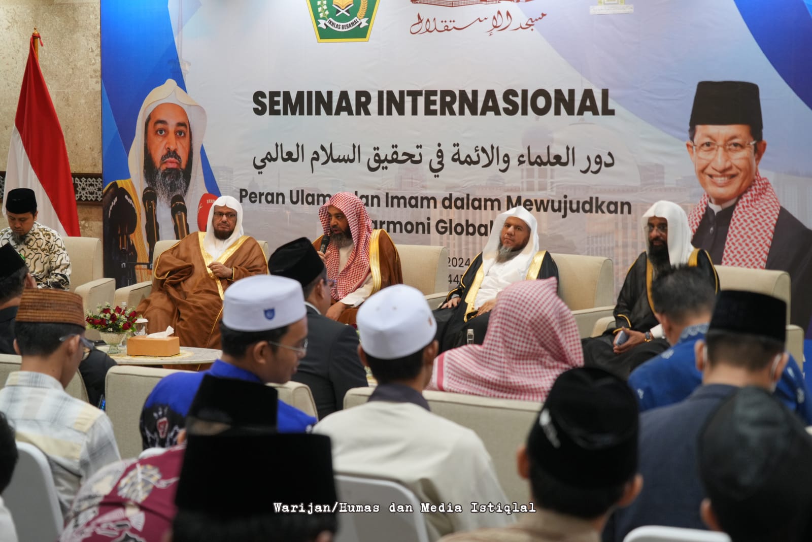 Seminar Internasional di Masjid Istiqlal, Bahas Peran Ulama dan Imam dalam Mewujudkan Harmoni Global
