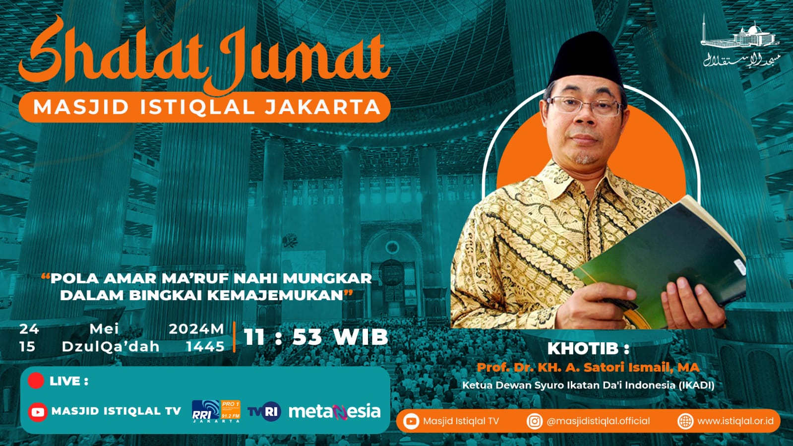 Khutbah Jumat: Pola Amar Makruf dan Nahi Munkar Dalam Bingkai Kemajemukan 