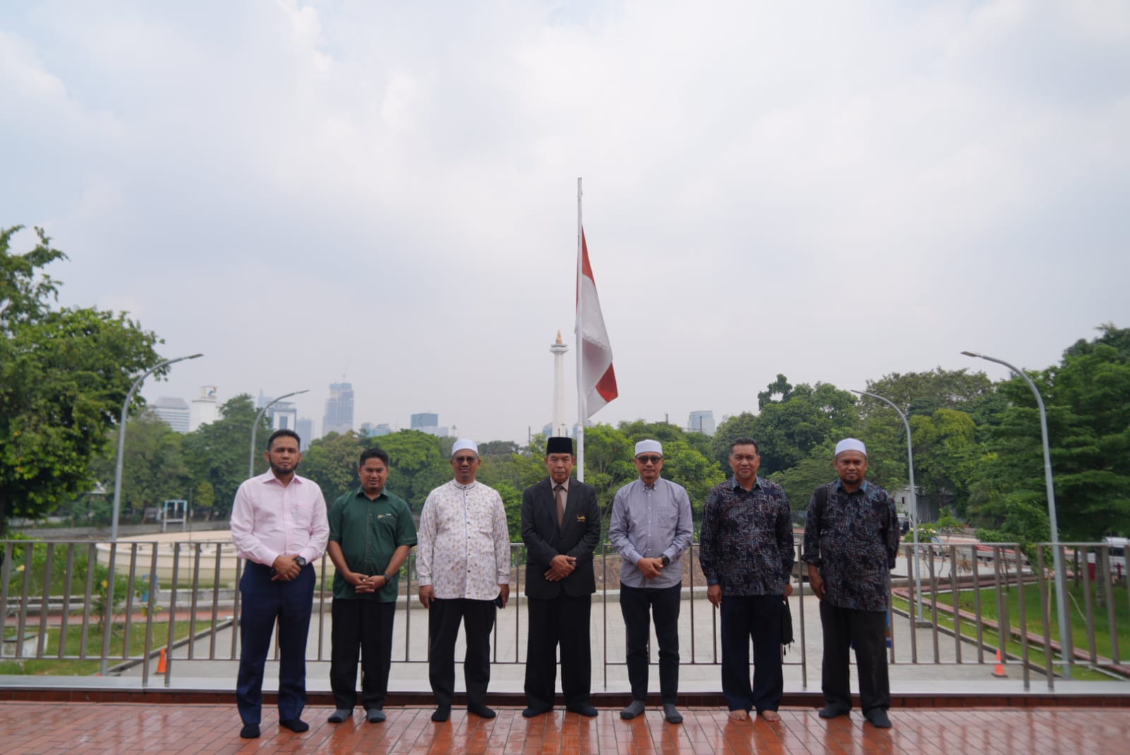 Kunjungan TSIS Malaysia di Masjid Istiqlal