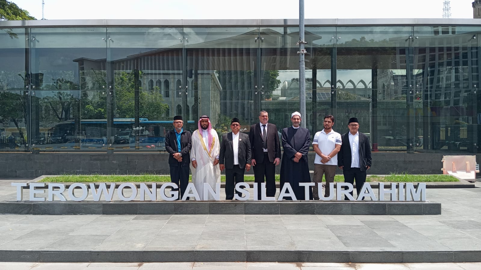 Kunjungan Delegasi Syariah Internasional Forum di Masjid Istiqlal