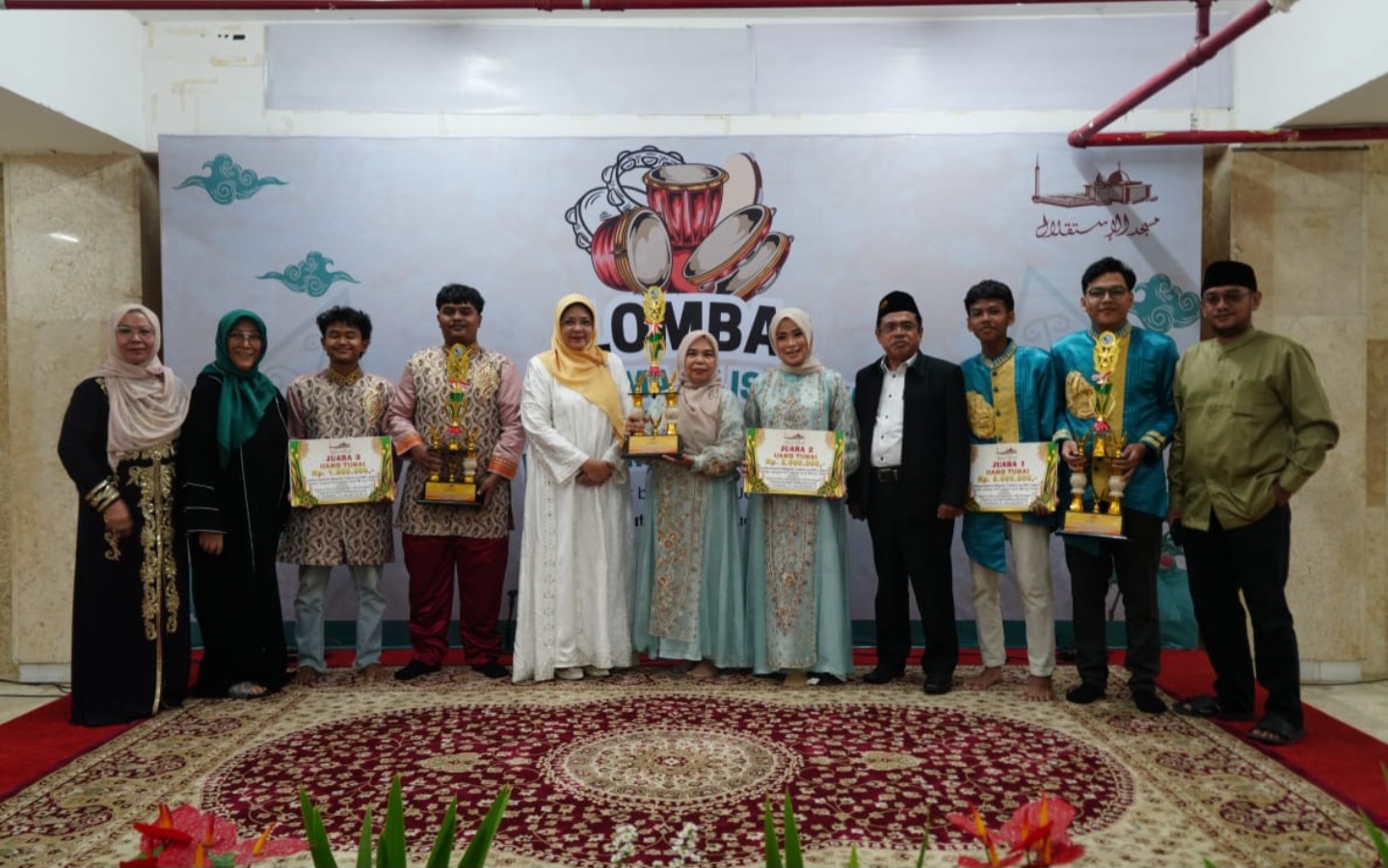 Rayakan Isra Mikraj 1446 H, Istiqlal Gelar Lomba Hadroh Majelis Taklim se-Jakarta