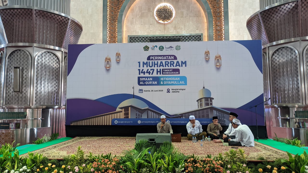 Sambut 1 Muharam 1447 H, BPMI Selenggarakan Simaan Alquran di Lantai Utama Masjid Istiqlal