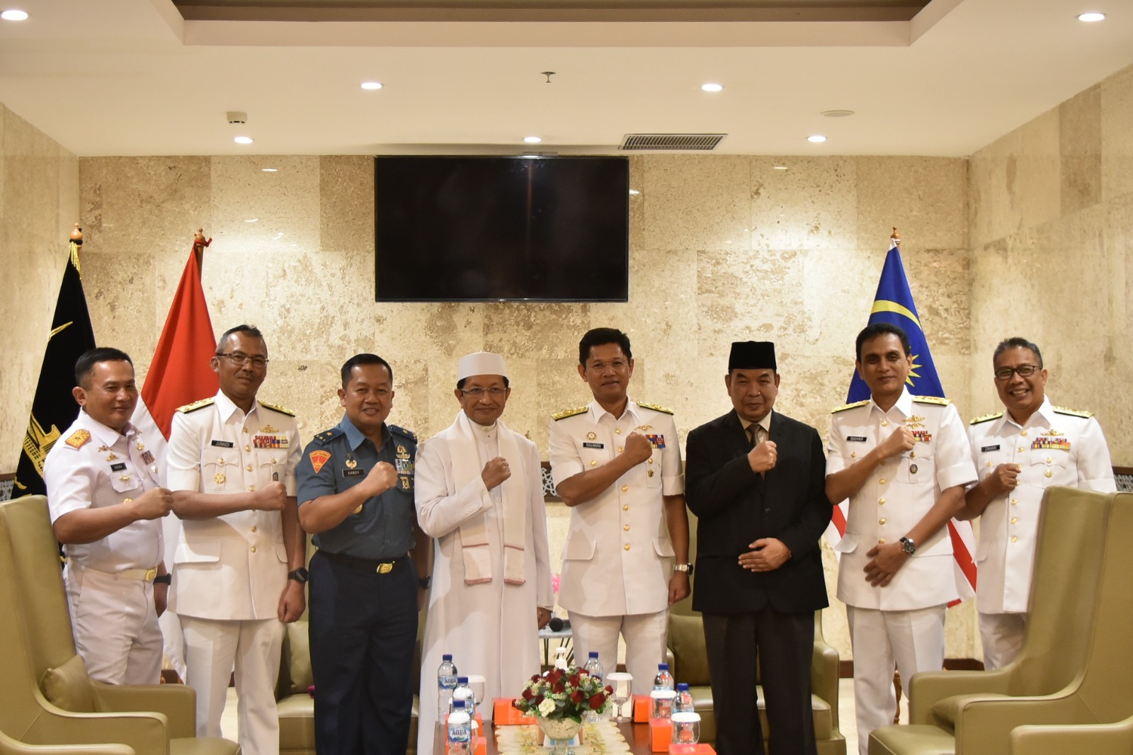 Kunjungan Panglima Tentera Laut Diraja Malaysia Laksamana Datuk Abdul Rahman bin Hj Ayob di Masjid Istiqlal 