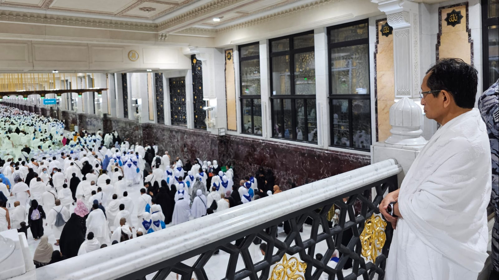 Menag Ajak Ribuan Jemaah Umrah Doakan Kemajuan Indonesia dan Perjuangan Palestina