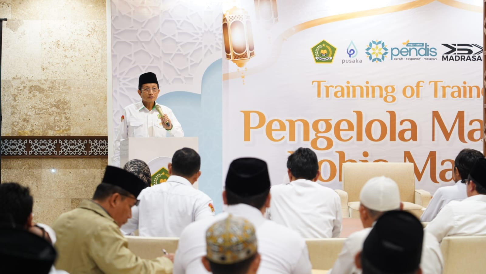 Bengkel Rohani, Menag Minta Anak Jangan Dilarang Ketika di Masjid