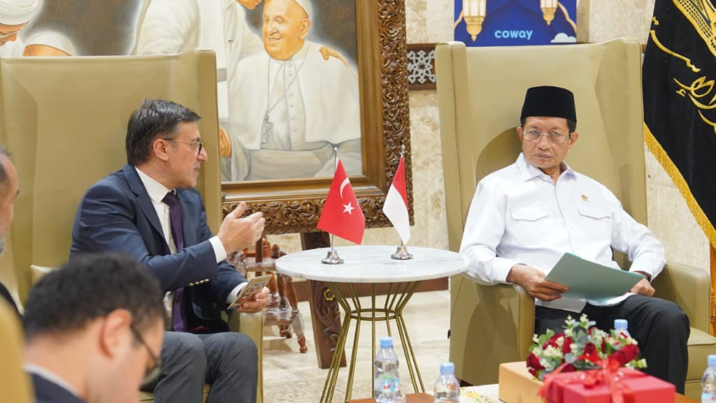 Terima Dubes Turki, Menag Bahas Kerja Sama Bidang Agama, Budaya, hingga Pendidikan
