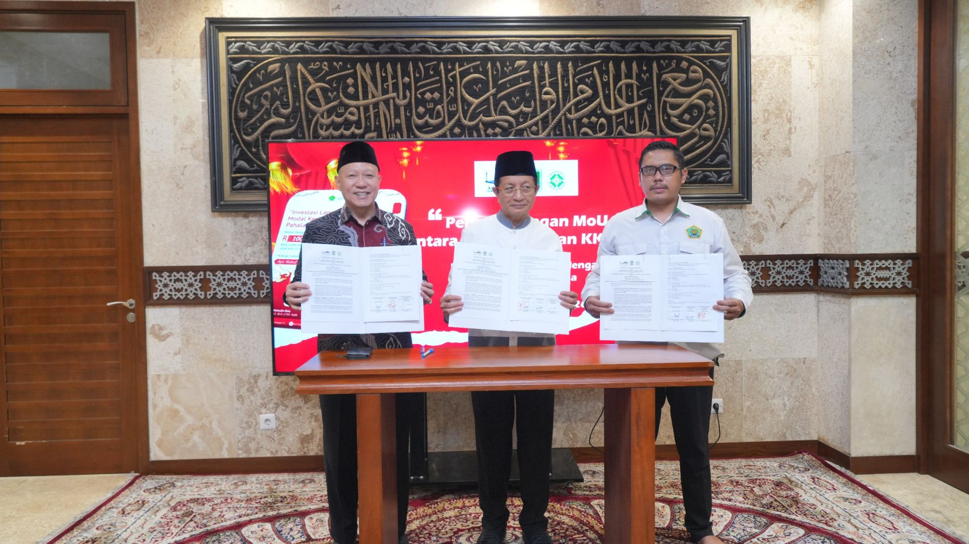 BPMI dan PITI Tandatangani MoU Pencetakan Al-Qur’an Iluminasi Tionghoa