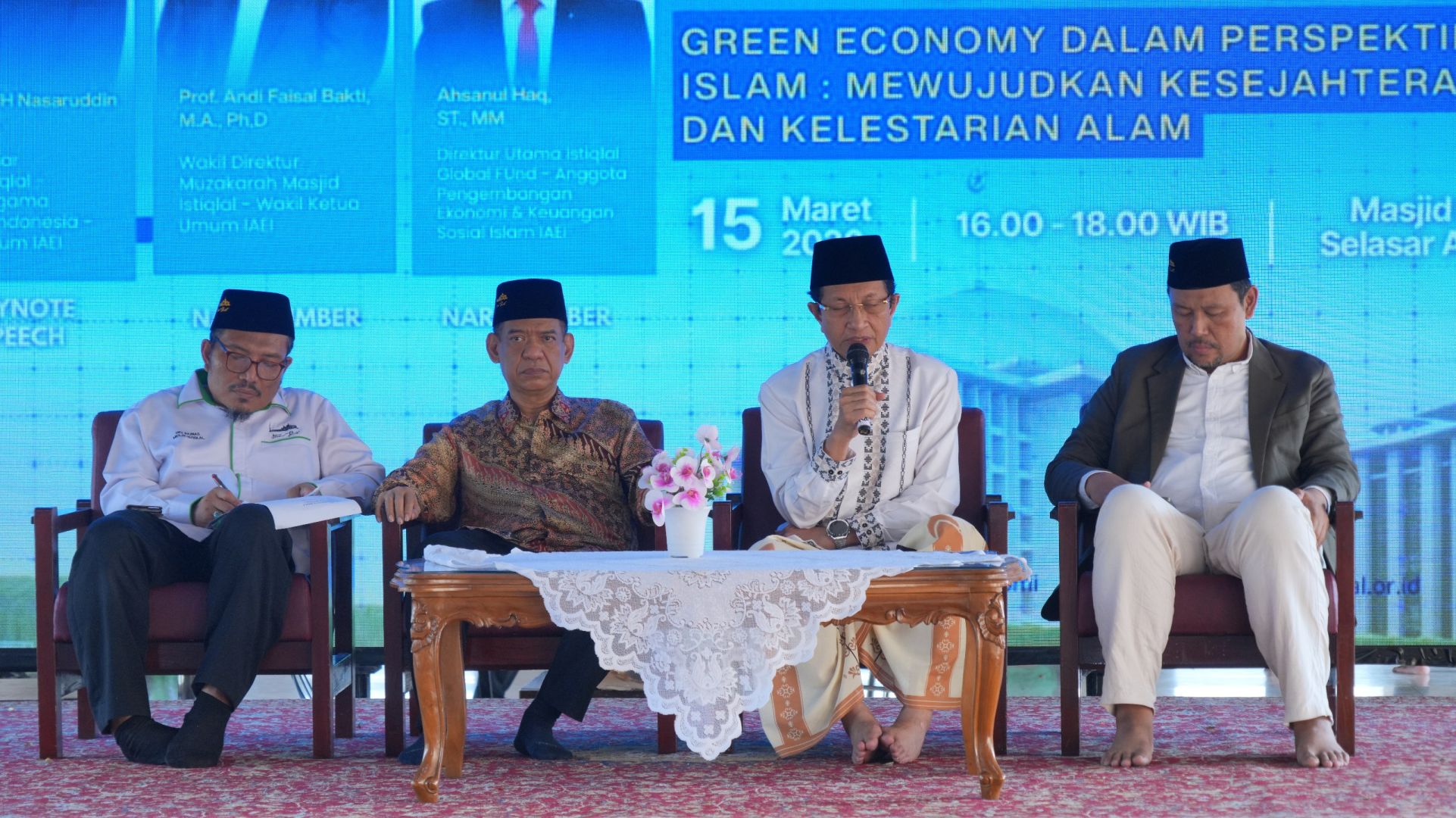 Menag Ajak Umat Menjaga Alam sebagai Amanah Kekhalifahan 