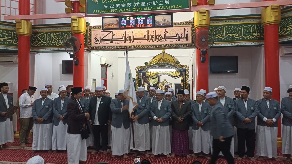 Pelantikan Pengurus IPIM Sumsel, KH Nasaruddin: Imam Punya Peran Strategis di Tengah Masyarakat