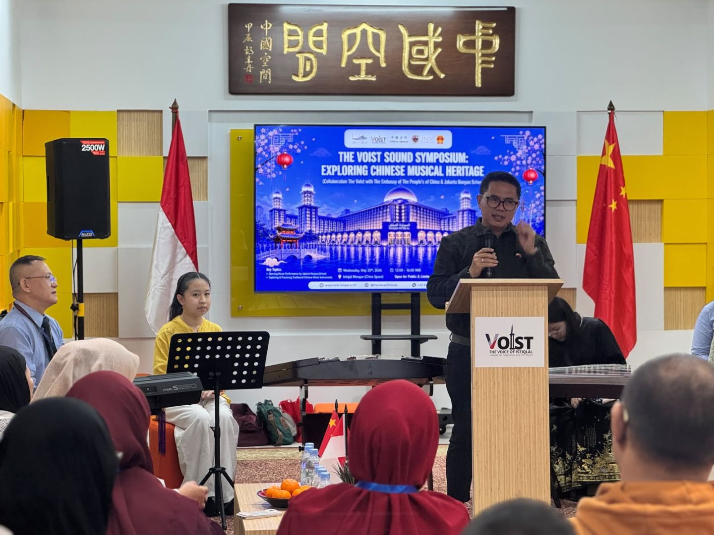 Rajut Toleransi Lewat Nada, VoiIst dan Jakarta Nanyang School Kenalkan Warisan Musik Tiongkok 