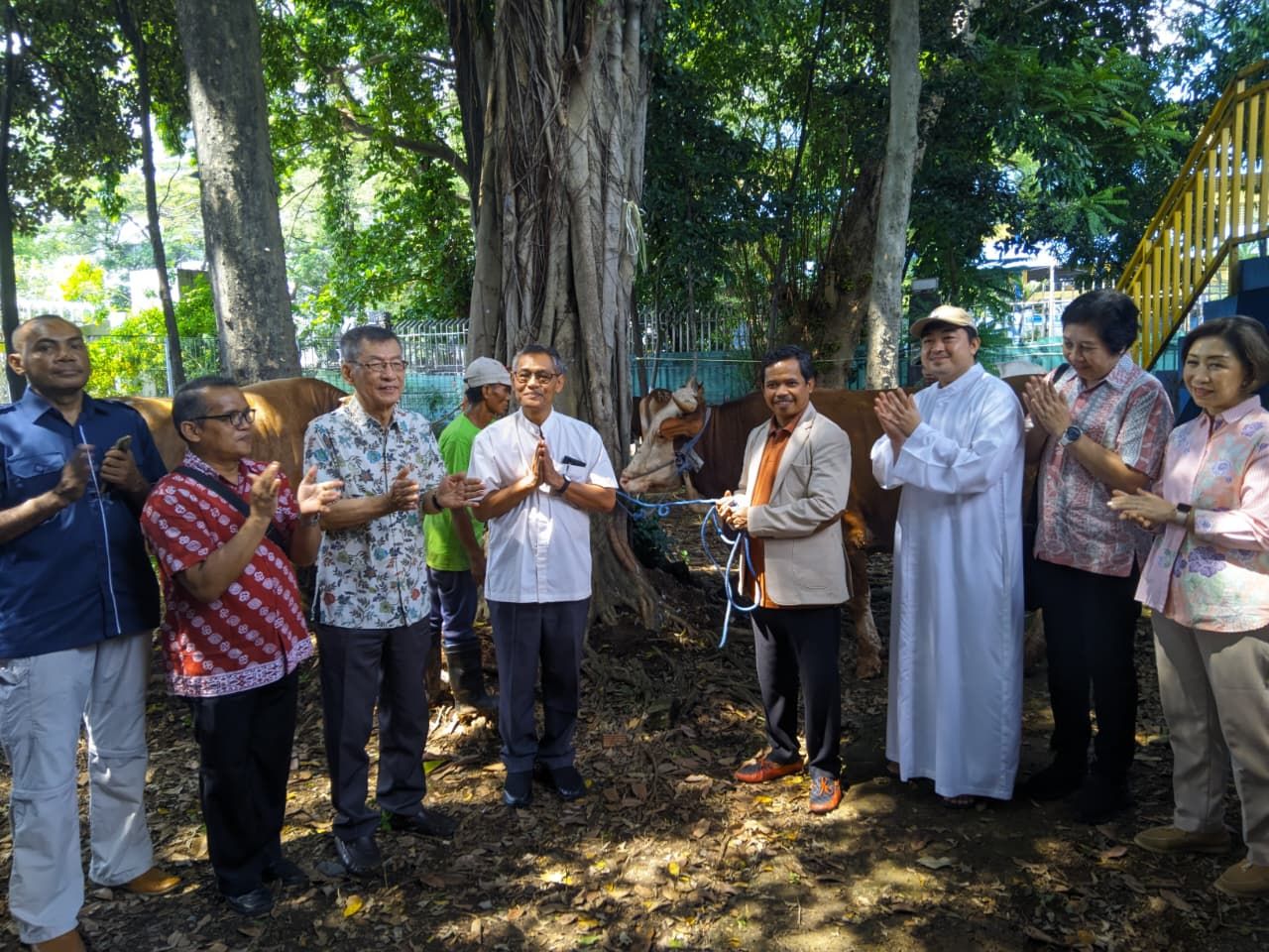 Merawat Silaturahim, Masjid Istiqlal Terima Hewan Kurban dari Gereja Katedral