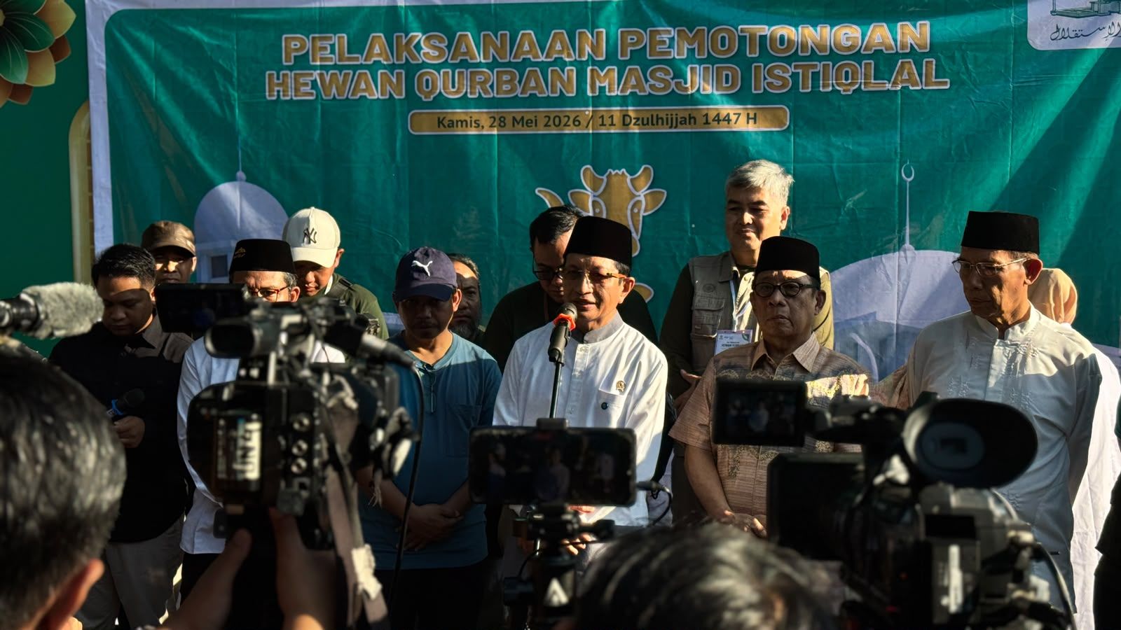 SIARAN PERS: Informasi Penyelembelihan dan Pendistribusian Hewan Kurban Masjid Istiqlal
