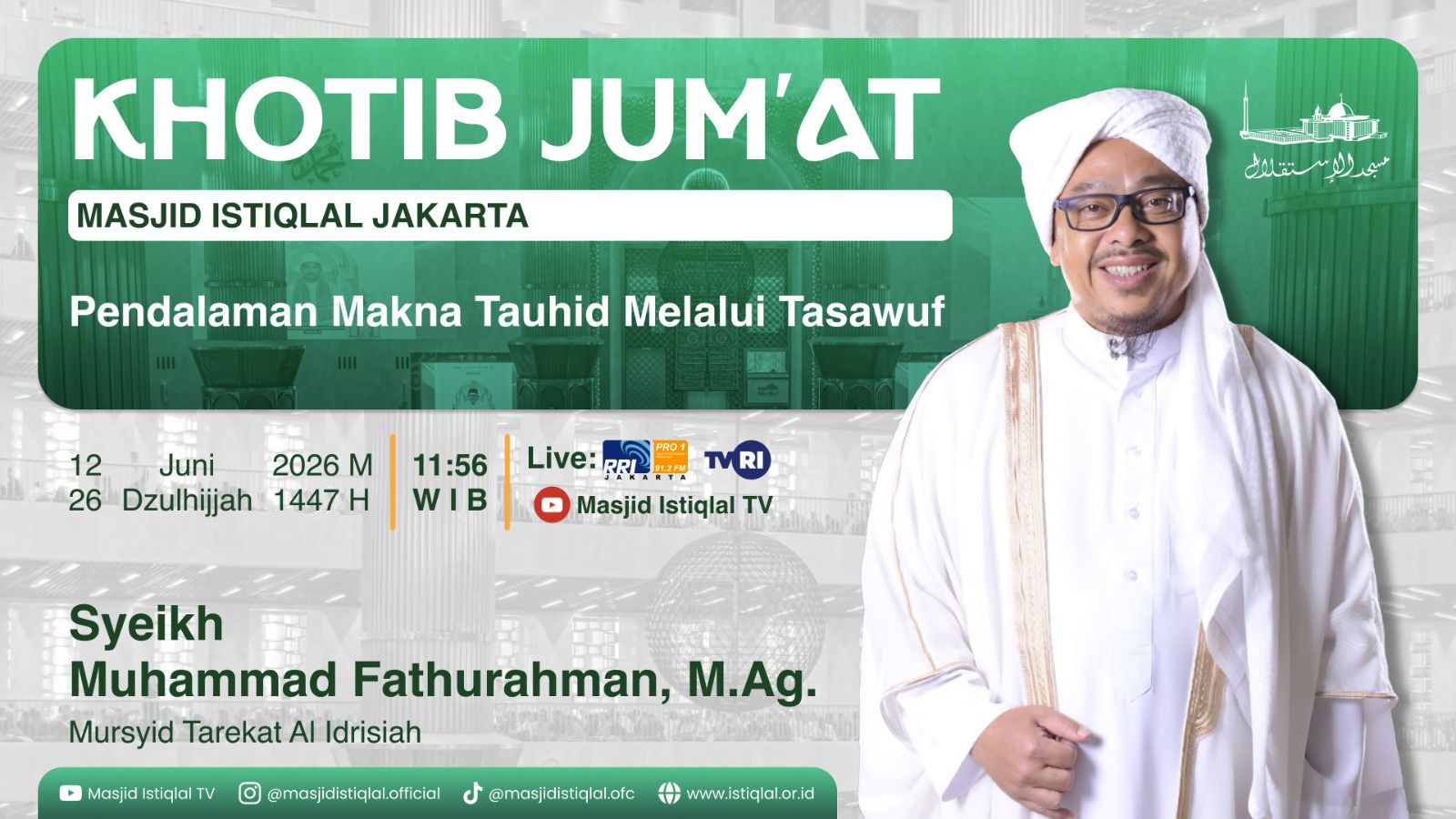 Khutbah Jumat: Pendalaman Makna Tauhid Melalui Tasawuf