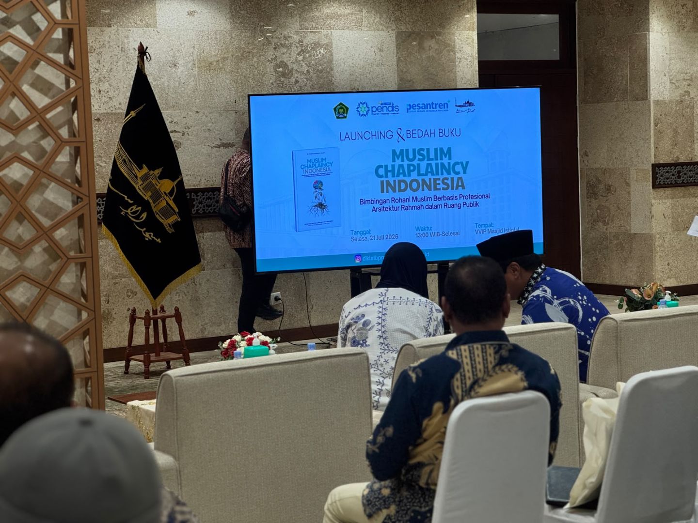 Gagas Layanan Chaplaincy Muslim, Rr. Rhetno Luncurkan Buku 'Muslim Chaplaincy Indonesia 
