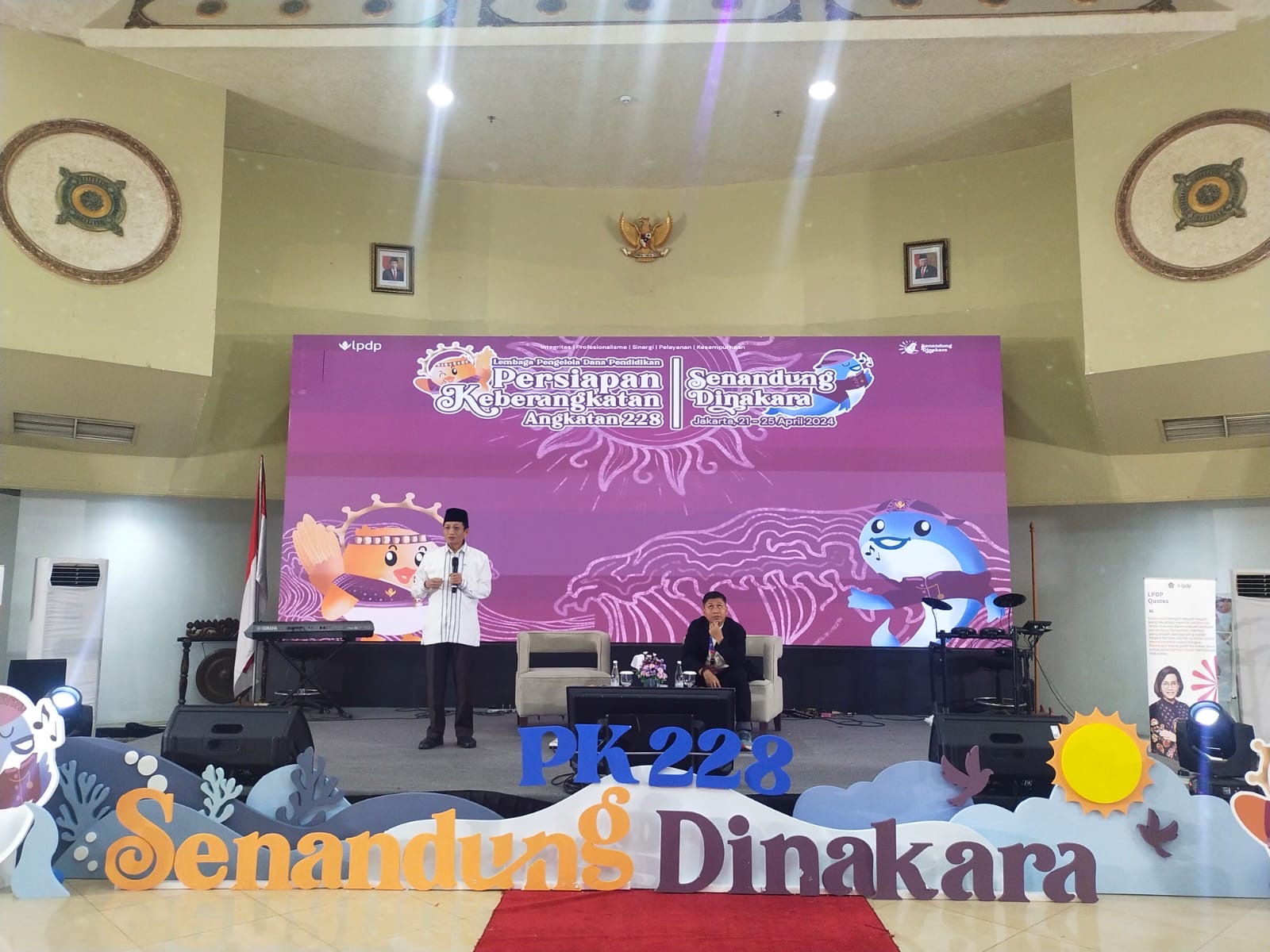 Imam Besar Masjid Istiqlal ke Angkatan 228 LPDP: Menjaga Lingkungan adalah Sikap Merah Putih 