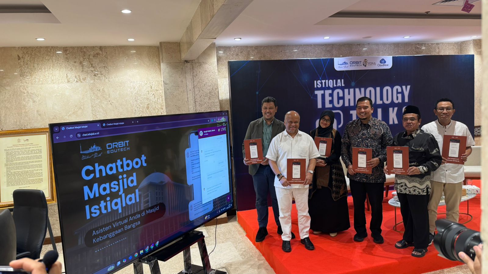 Optimalkan Pelayanan Jamaah, Masjid Istiqlal Rilis Chatbot Berbasis AI 