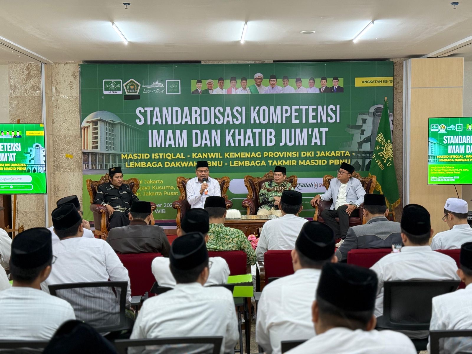 Standarisasi Kompetensi Imam dan Khatib Jumat Digelar di Masjid Istiqlal 