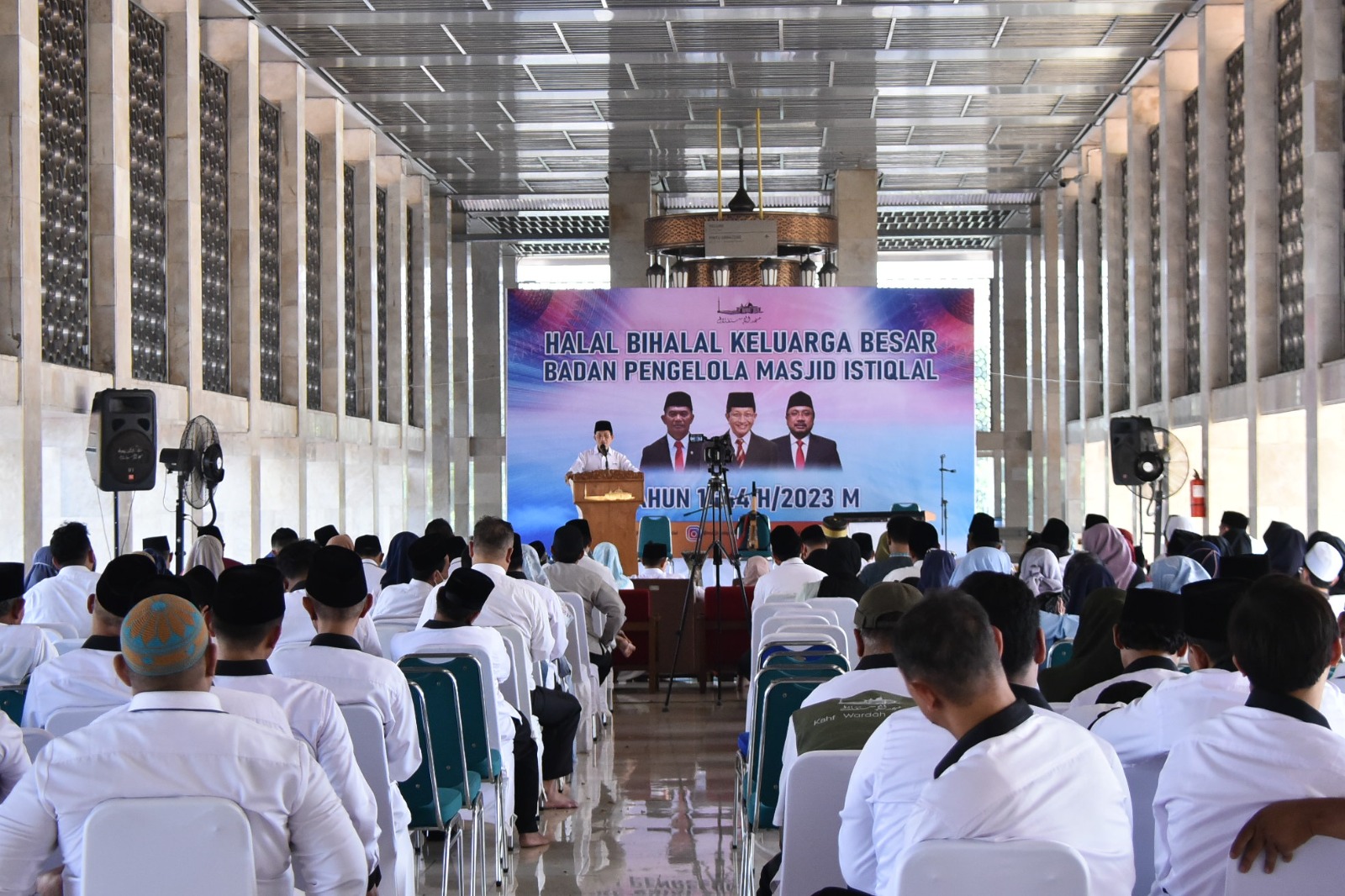 Halal Bihalal BPMI 1444 H, KH Nasaruddin: Mabrur, Menyebarkan Energi Positif