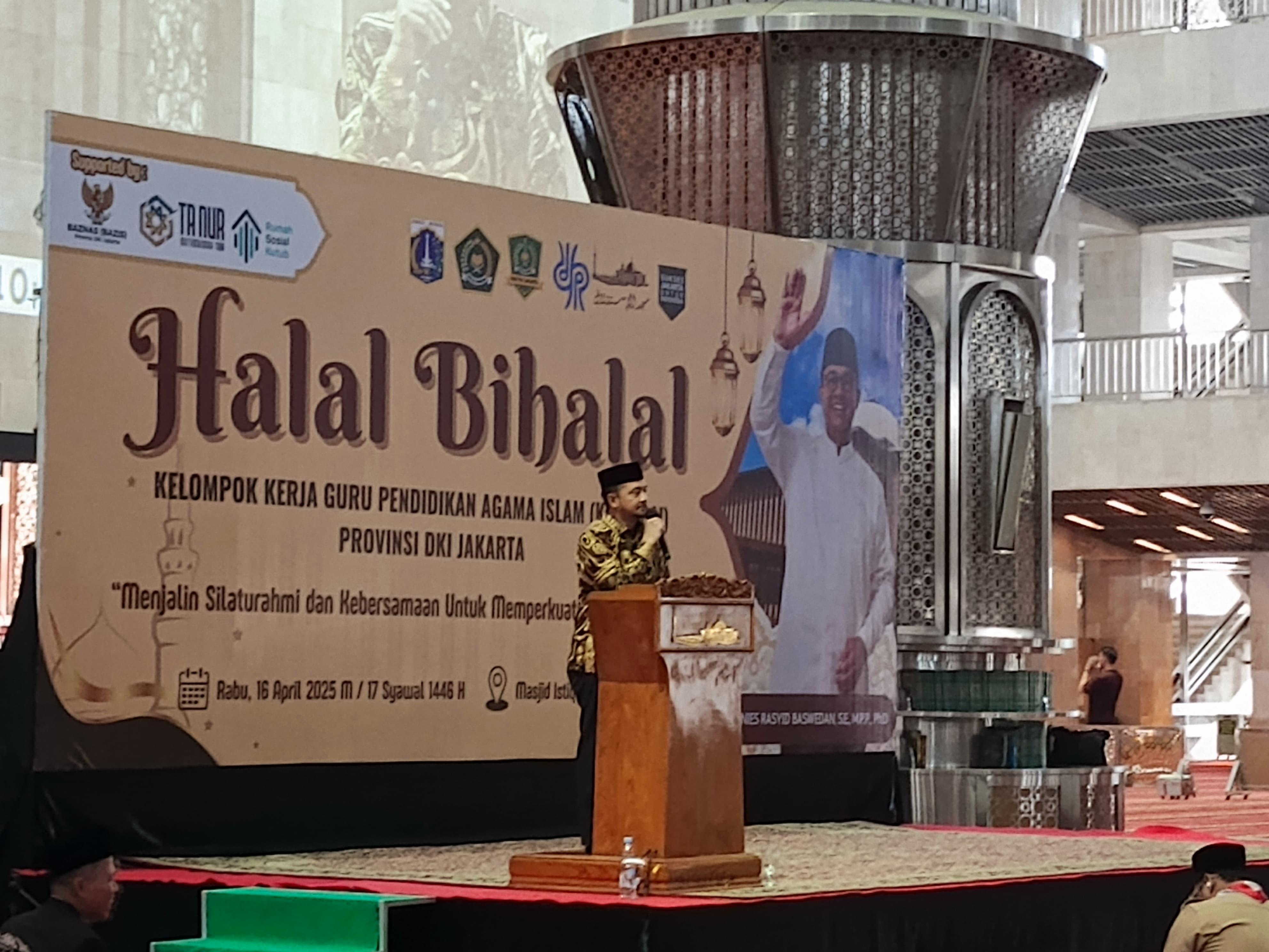 Kelompok Kerja Guru Pendidikan Agama Islam se-DKI Jakarta Gelar Halalbihalal di Istiqlal