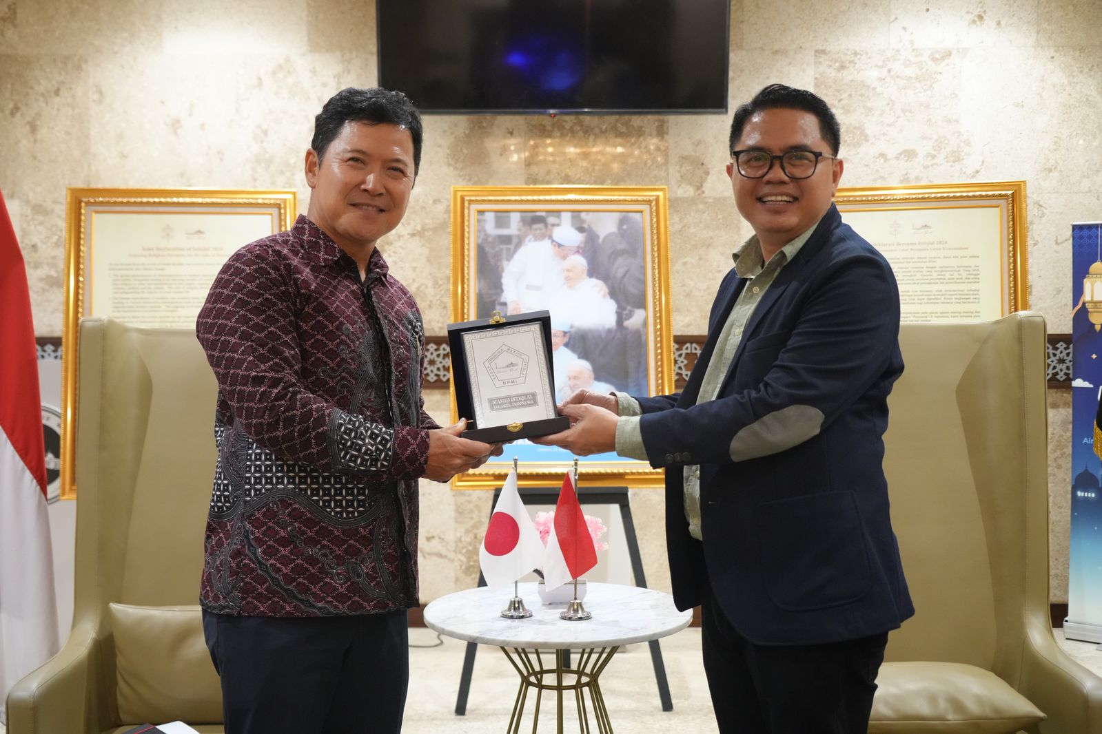 Wakil Duta Besar Jepang untuk Indonesia Kunjungi Masjid Istiqlal 