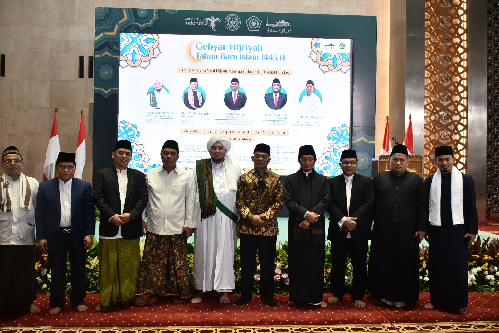 Sambut Tahun Baru Hijriah, Masjid Istiqlal Gelar Tabligh Akbar 1 Muharram 1445 H 