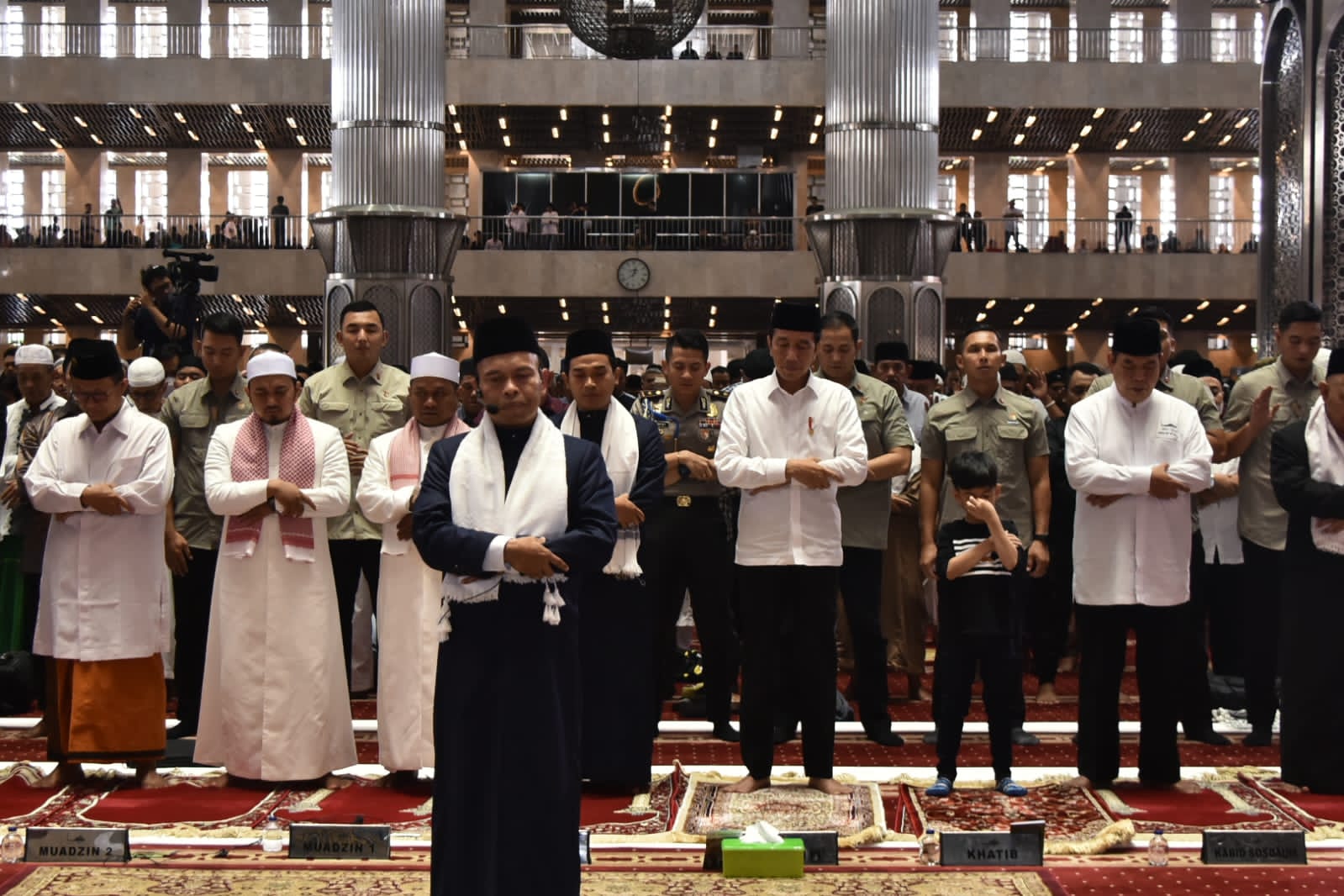 Presiden RI Joko Widodo Shalat Jumat di Masjid Istiqlal 