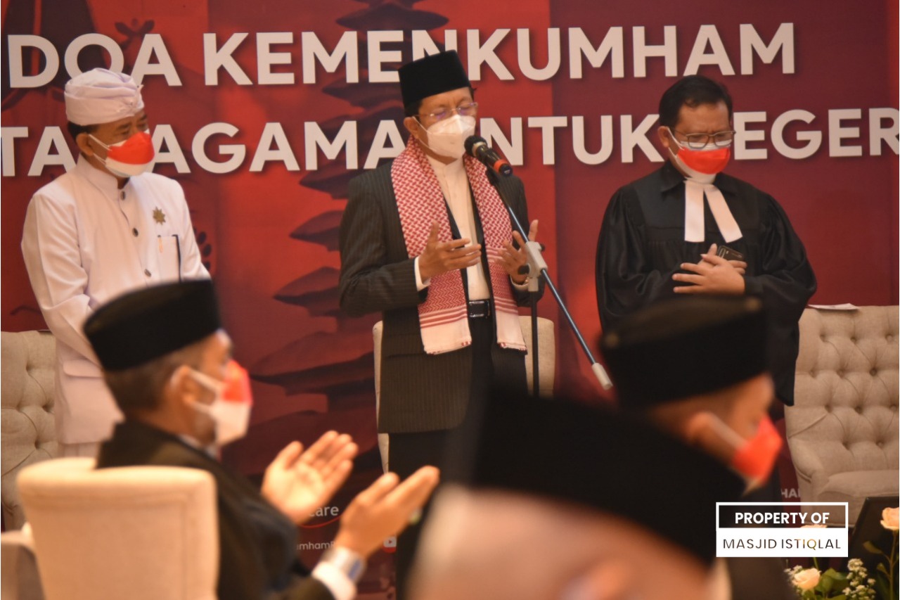 Imam Besar Panjatkan Doa pada Peringatan Hari Dharma Karya Dhika