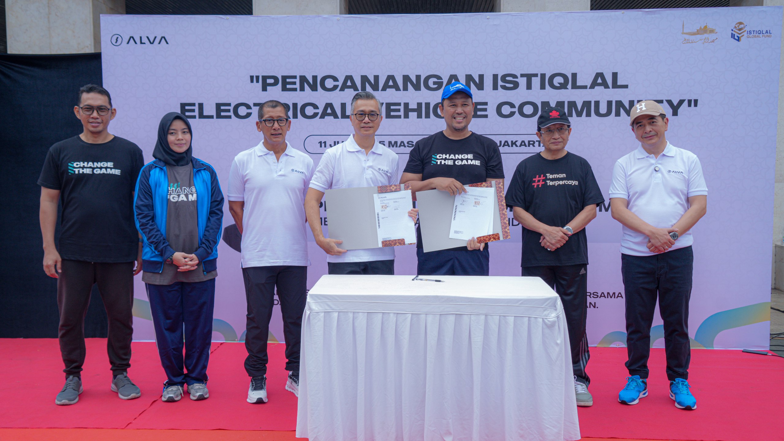 IGF dan ALVA Jalin Kerjasama Hadirkan Charging Station di Istiqlal 