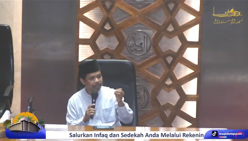 Kajian Subuh Istiqlal: Sedekah Lebih dari Sekadar Memberi