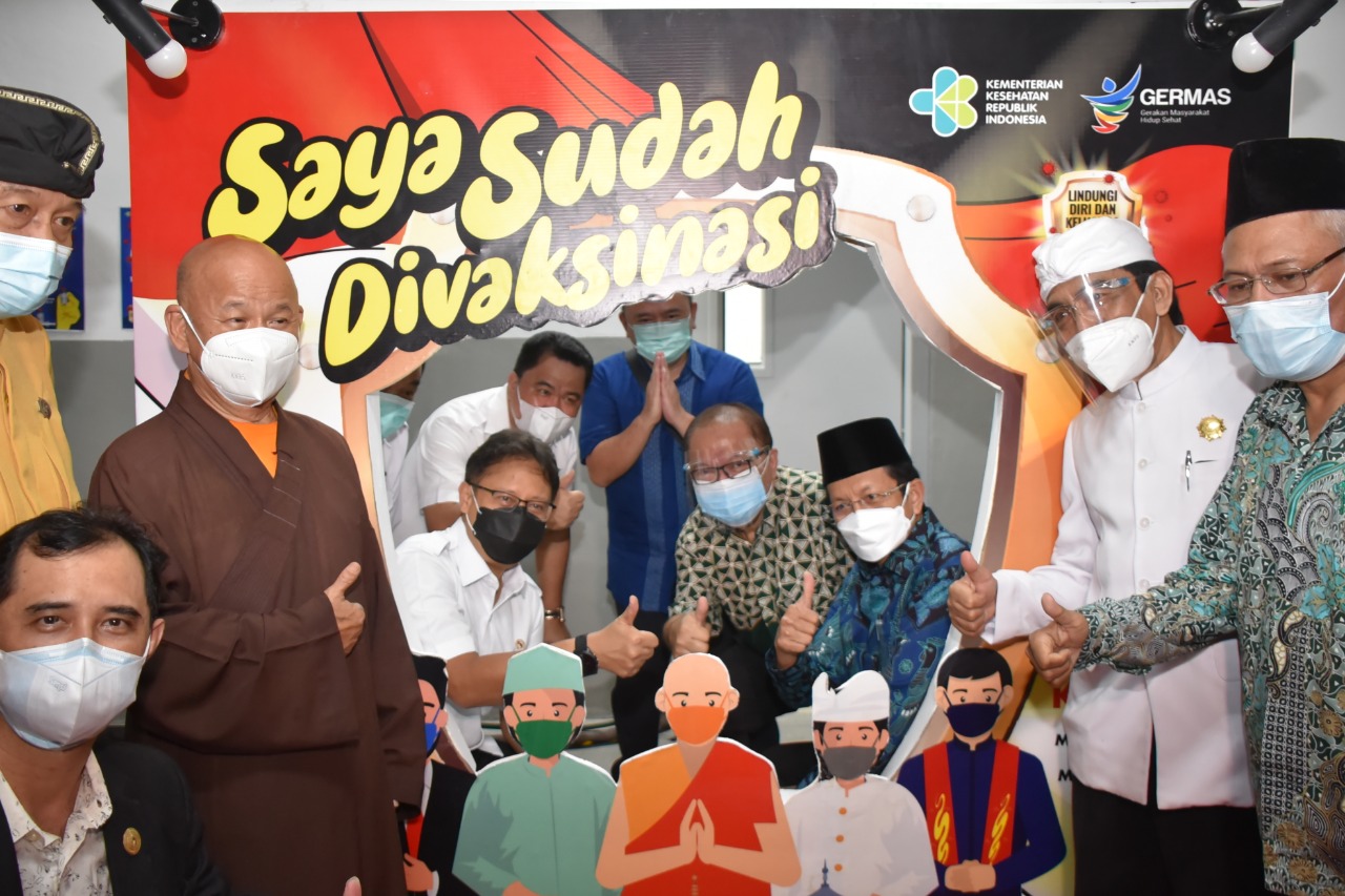 Masjid Istiqlal jadi Tempat Vaksinasi Covid-19 untuk Pemuka Agama