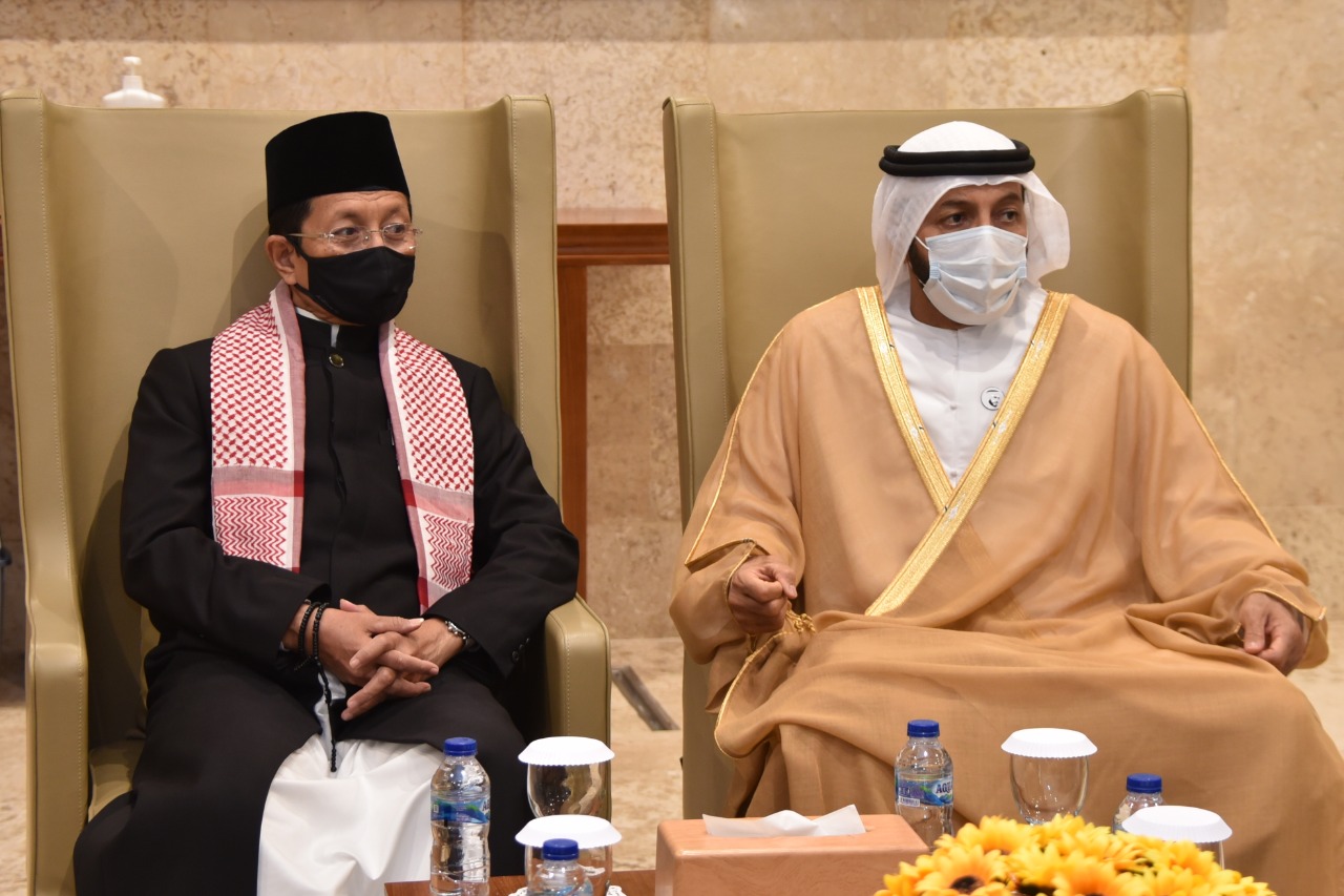 Ketua Otoritas Wakaf UEA, Mohammed bin Matar Al Kaabi Berkunjung ke Istiqlal