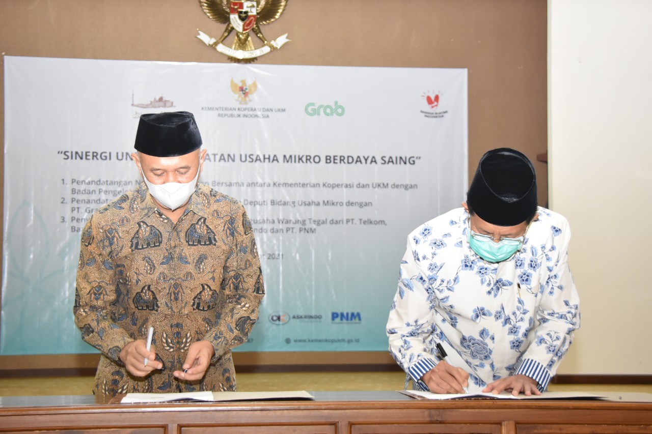 Berdayakan Ekonomi Masyarakat, Istiqlal Tandatangani MoU Kerjasama dengan Kemenkop dan UKM