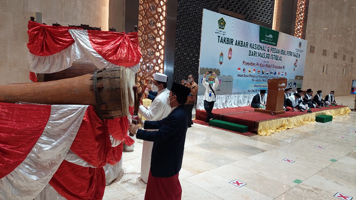 Istiqlal Menyelenggarakan Takbir Akbar Nasional 