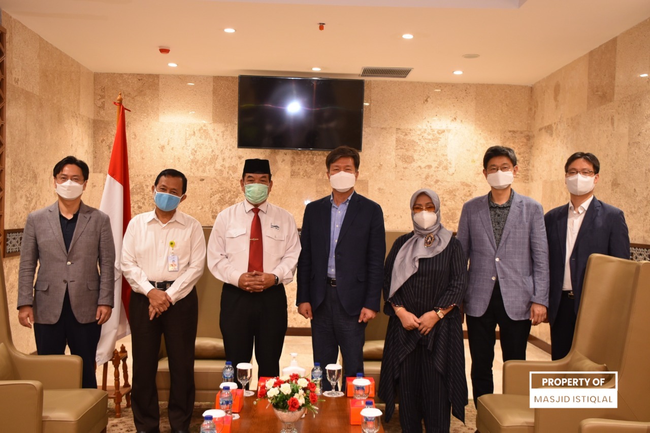 Masjid Istiqlal Dikunjungi Otoritas Pajak Korea Selatan 