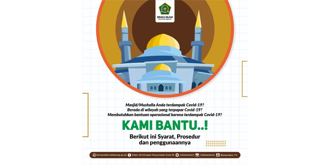 Bimas Islam Beri Bantuan untuk Masjid dan Musala, Berikut Syarat dan Prosedurnya