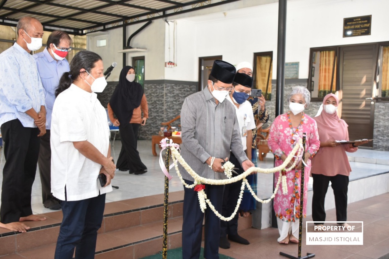 Imam Besar Masjid Istiqlal Hadiri Peresmian Masjid Jami' Al-Anwar Angke