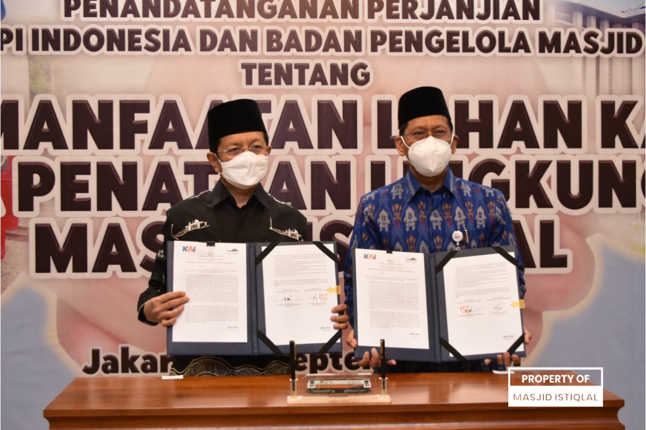  BPMI dan PT KAI Tandatangani MoU Pemanfaatan Lahan
