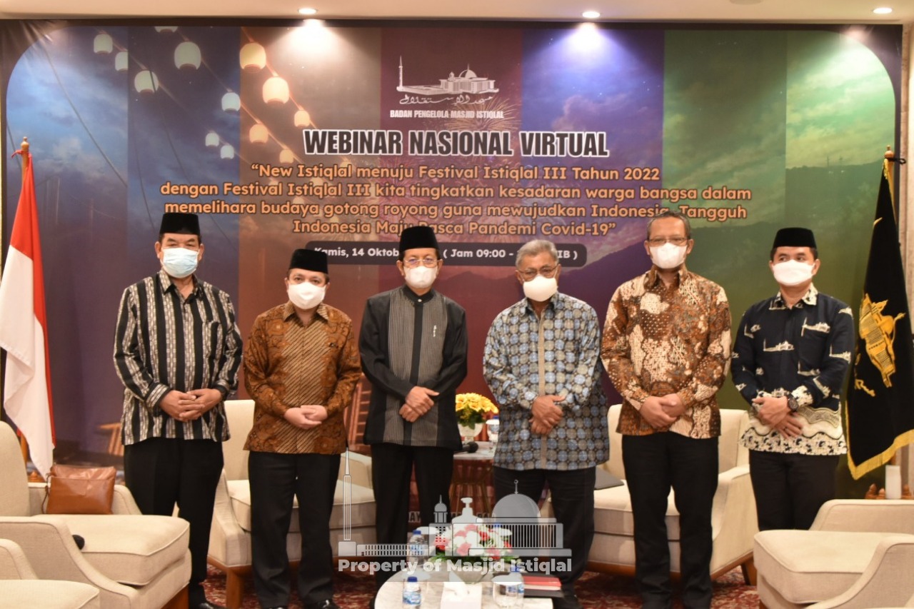 BPMI Selenggarakan Webinar Menuju Festival Istiqlal III Tahun 2022