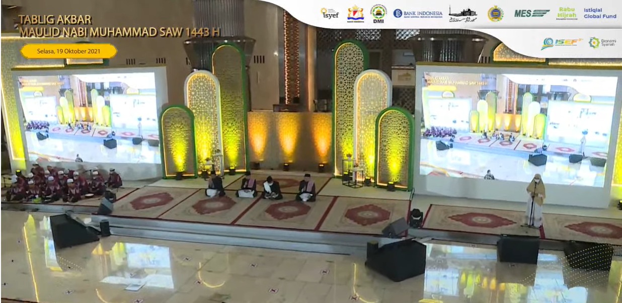 BPMI dan ISEF Gelar Tablig Akbar Maulid Nabi Muhammad SAW 1443 H