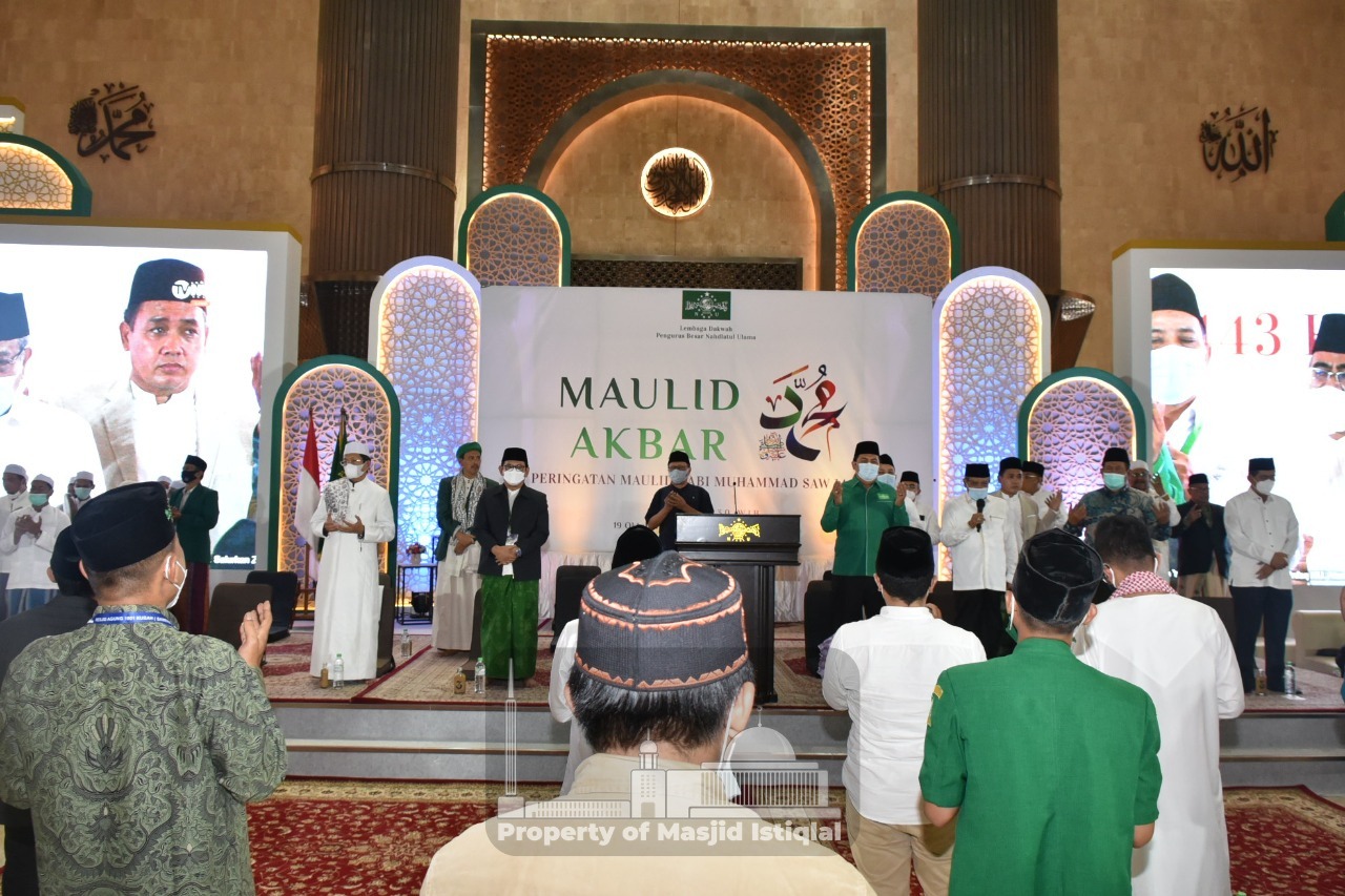 Penyelenggaraan Maulid Nabi di Masjid Istiqlal