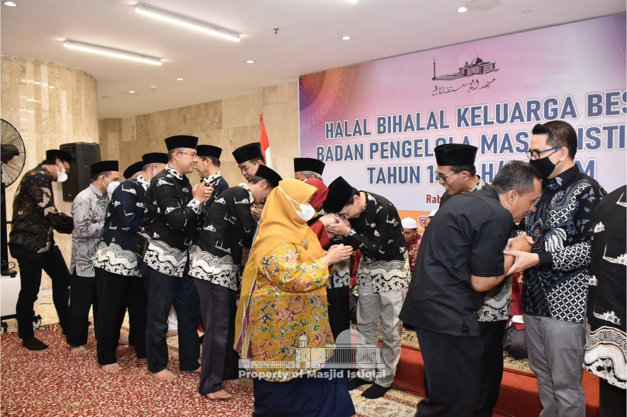 Hari Raya Idulfitri 1443 H, Pegawai BPMI Selenggarakan Halalbihalal