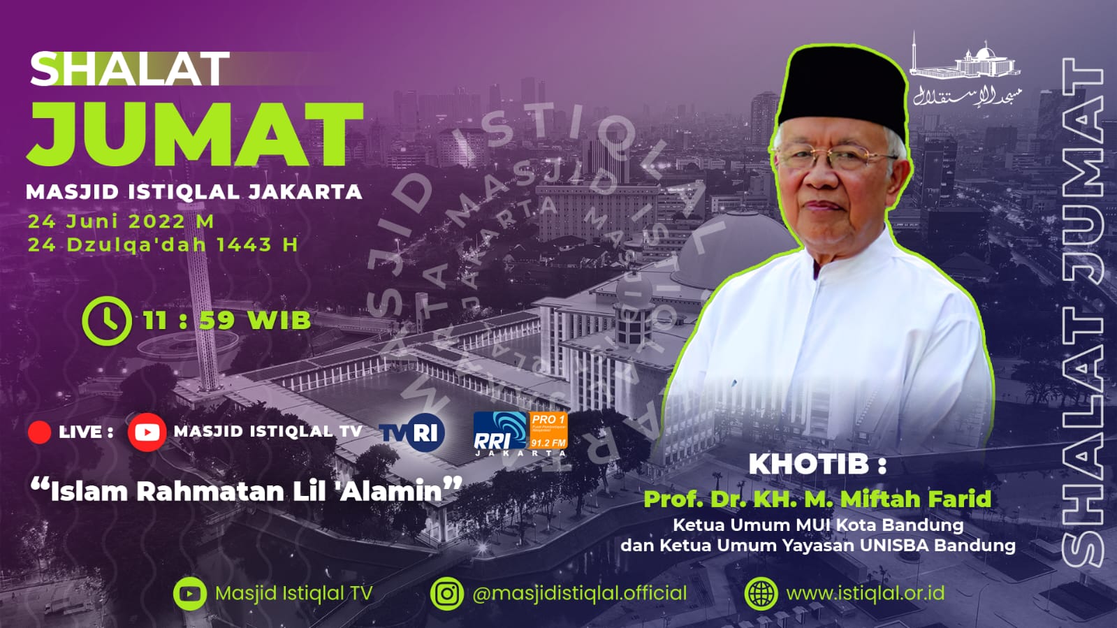 Khutbah Jumat: Islam Rahmatan Lil Alamin