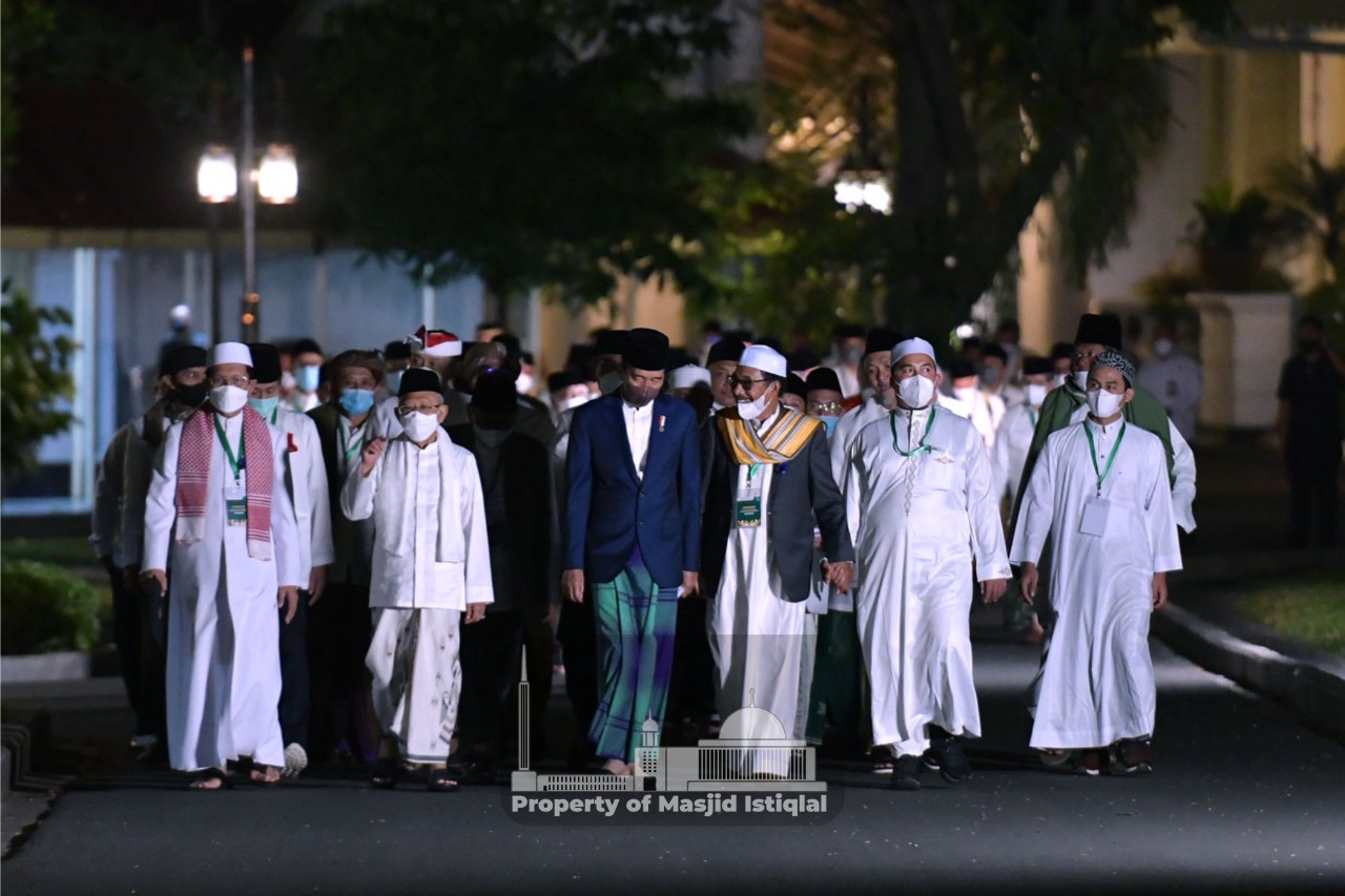 Imam Besar Masjid Istiqlal Hadiri Zikir dan Doa Kebangsaan 77 Tahun Indonesia Merdeka