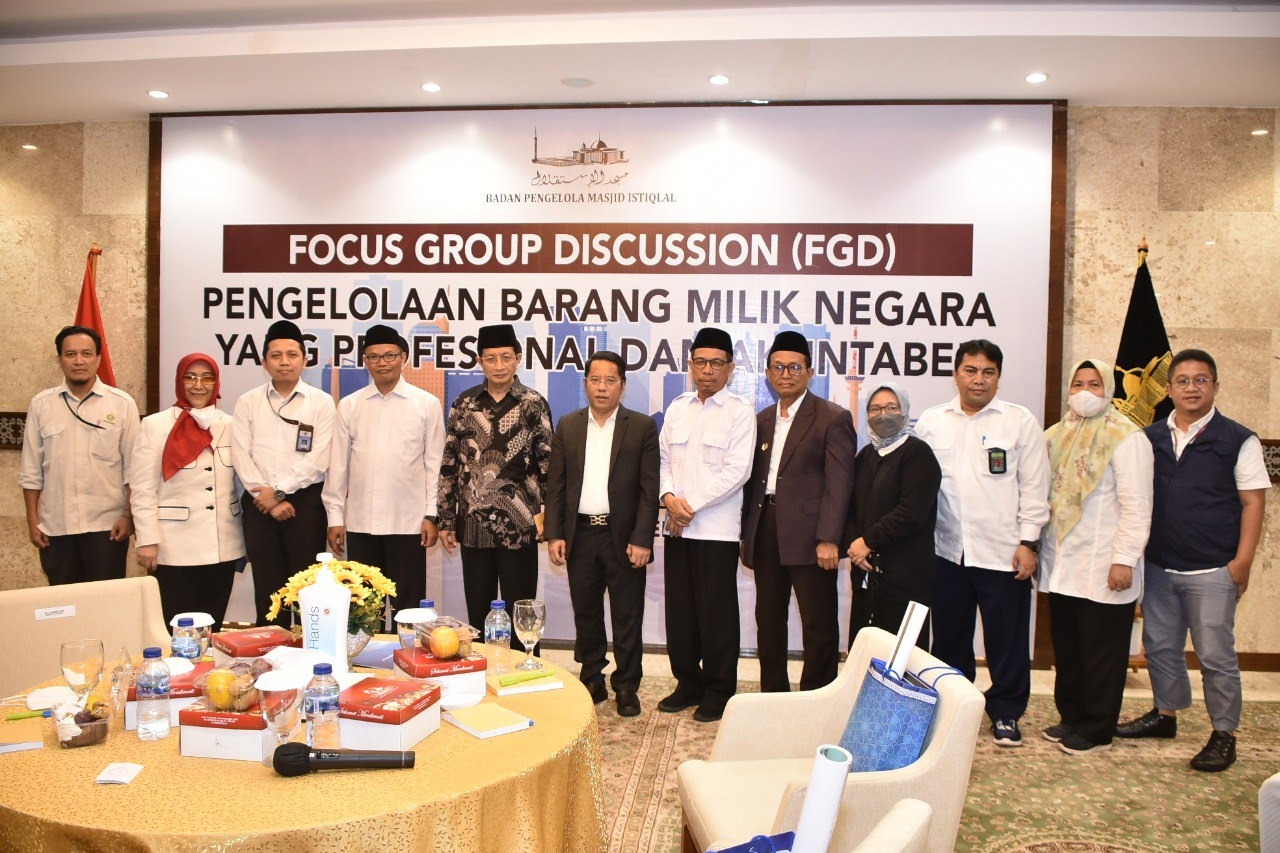 BPMI Selenggarakan FGD Pengelolaan BMN yang Profesional dan Akuntabel