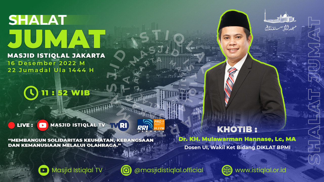 Khutbah Jumat: Membangun Solidaritas Keumatan, Kebangsaan dan Kemanusiaan melalui Olahraga