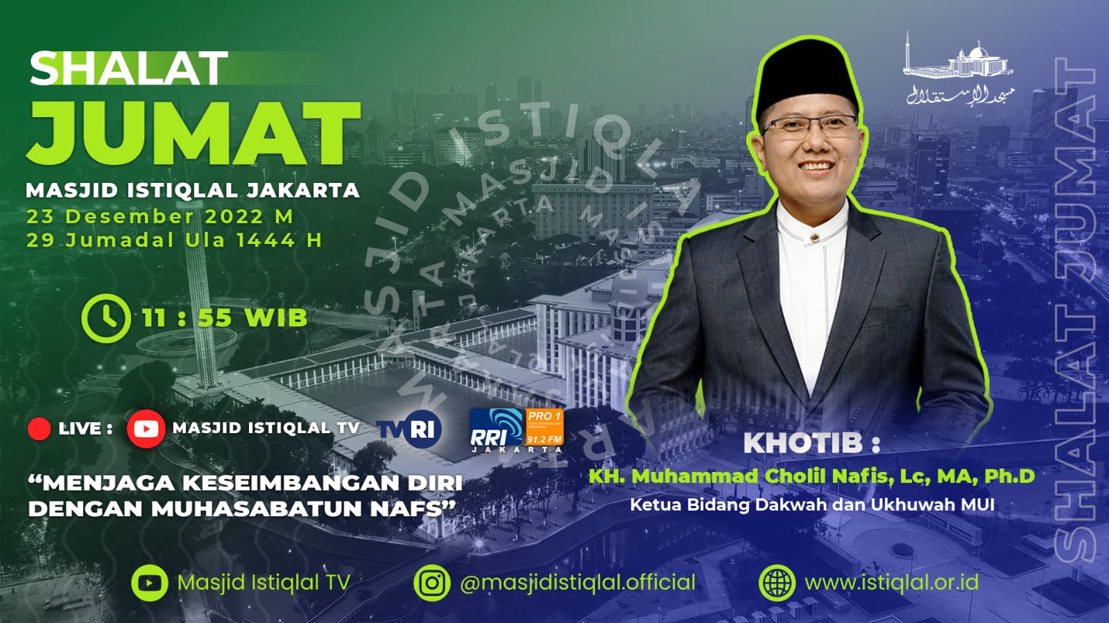 Khutbah Jumat: Menjaga Keseimbangan Diri dengan Muhasabatun Nafs