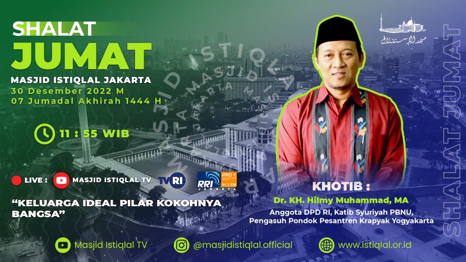 Khutbah Jumat: Keluarga Ideal Pilar Kokohnya Bangsa