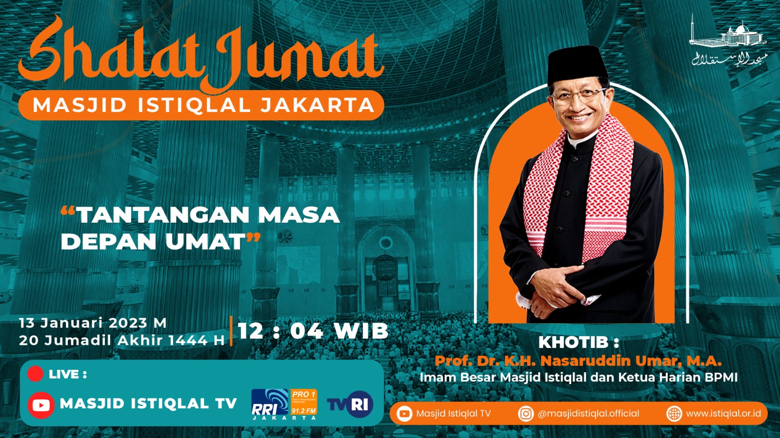 Khutbah Jumat: Tantangan Masa Depan Umat