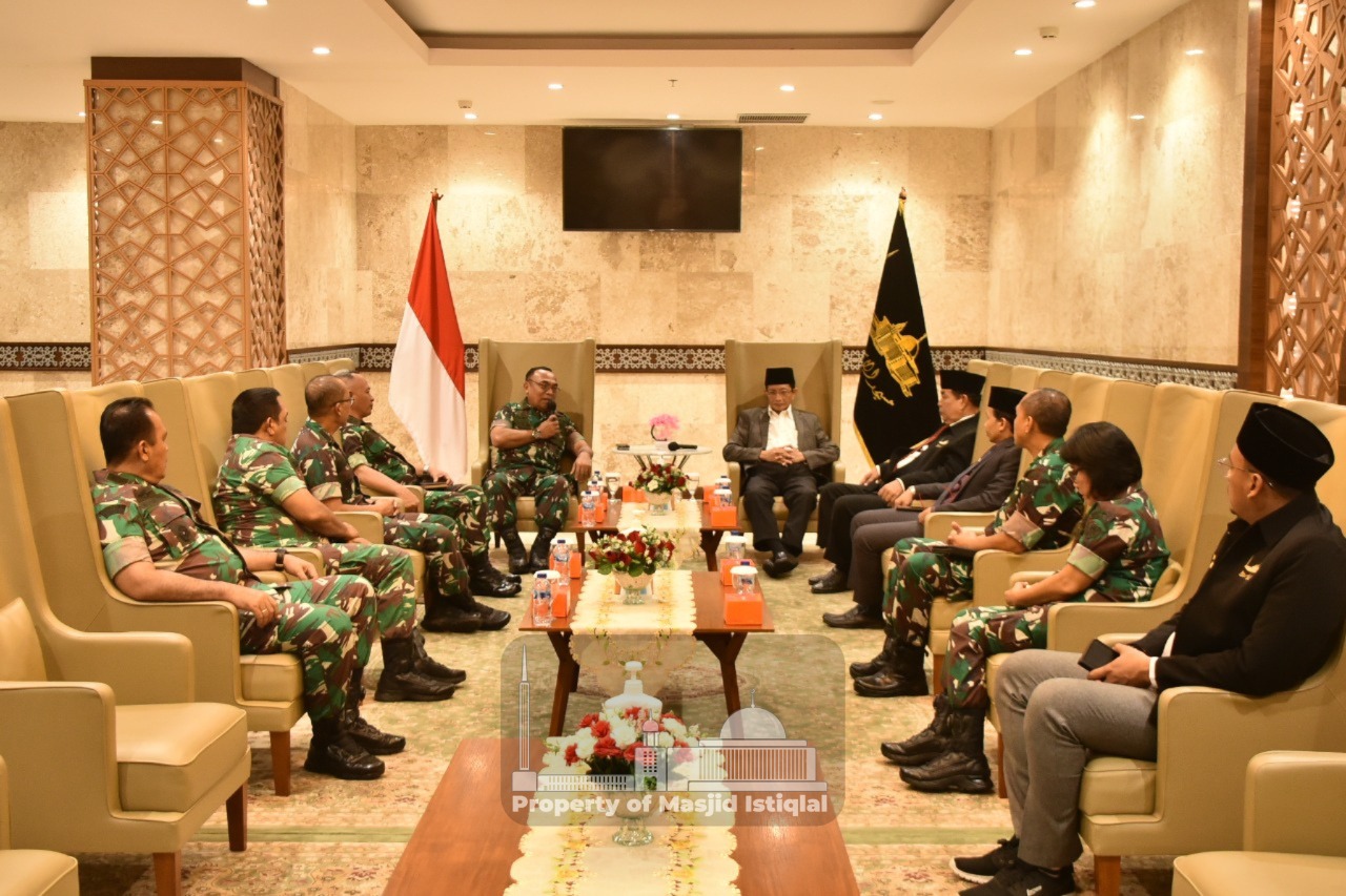 Audiensi Kadisbintalad TNI di Istiqlal