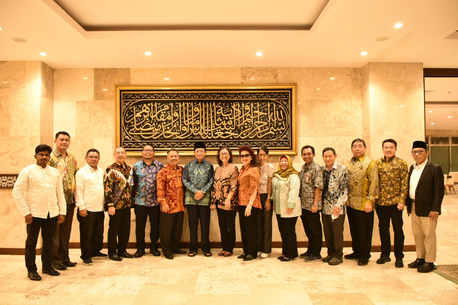 Yayasan Cahaya Sinar Bangsa beraudiensi dengan Imam Besar Istiqlal Prof Dr KH Nasaruddin Umar MA, Bahas Kegiatan Talkshow Lintas Agama dan Warung Kerukunan